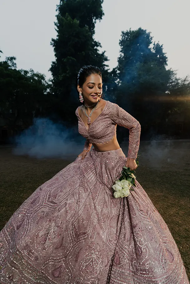Mauve Net - Timeless Couture Majesty - Image 2