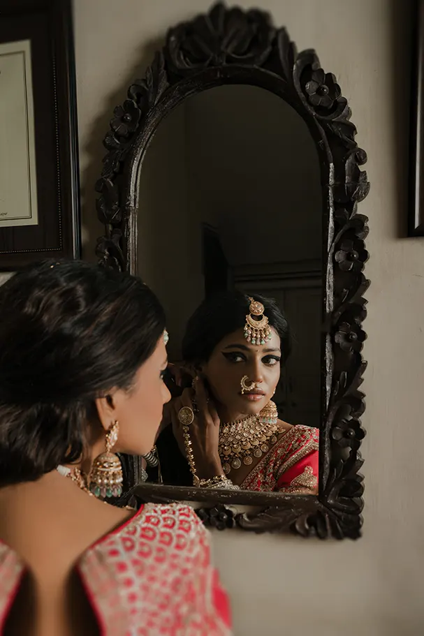 Red Silk - Handcrafted Opulence - Image 6