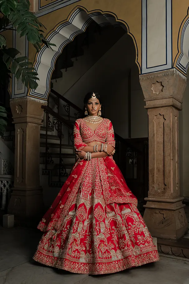 Red Silk - Handcrafted Opulence - Image 4