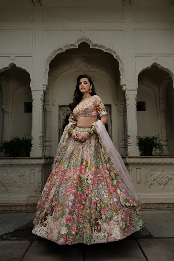Blush Pink Organza – Timeless Couture Majesty
