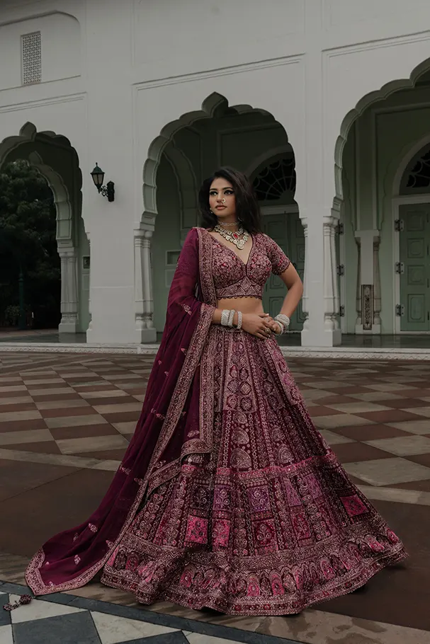 Wine Silk – Handcrafted Opulence