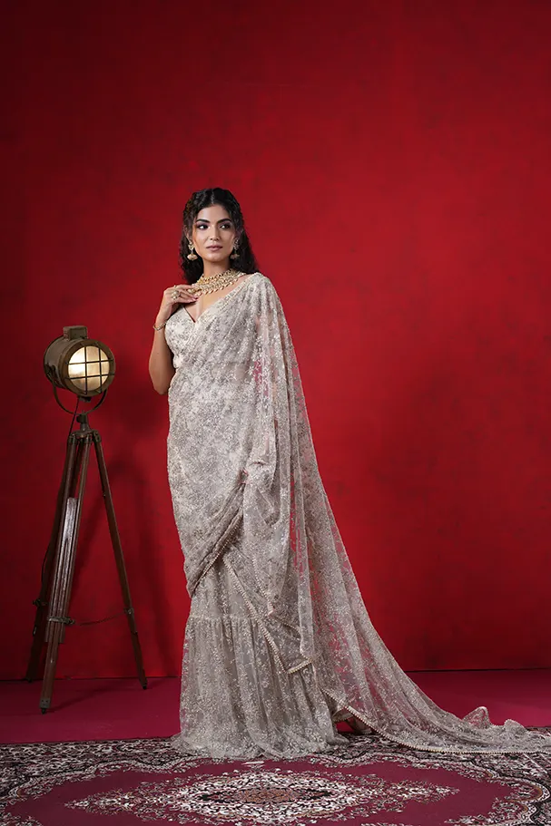 Gold Imported Net – Timeless Couture Majesty
